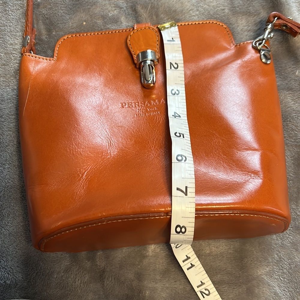 Persaman New York Orange Crossbody Bag - Picture 4 of 11